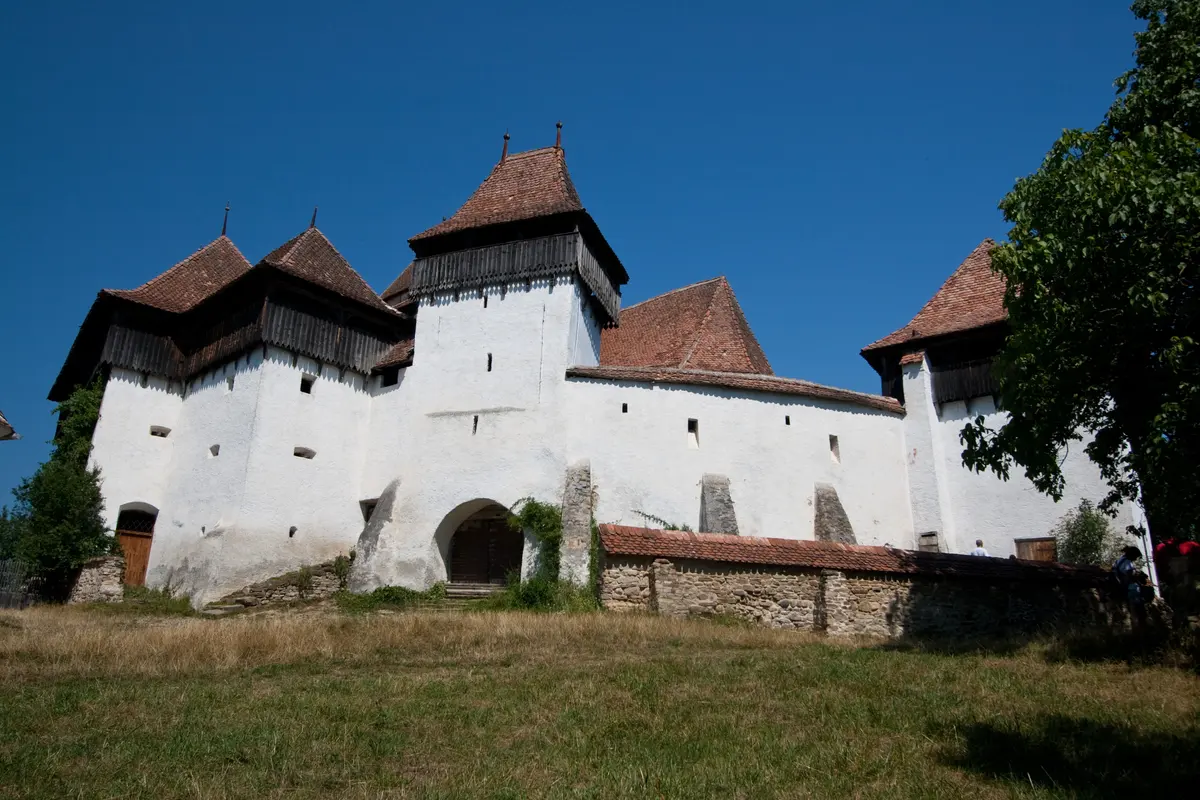 La chiesa fortificata sassone di Viscri, in Transilvania